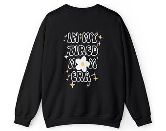 Moeder sweatshirt met ronde hals | Club voor vermoeide moeders | Grappig moedersweater | Vermoeide moedertijdperk ronde hals | Moederdag |Voor haar| Sweatshirt met ronde hals