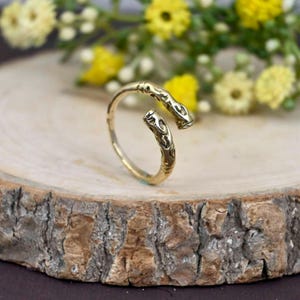 Black Myth Wukong inspired Golden Band, Adjustable rings, Golden ring, Cloud Somersault, Wukong Rings