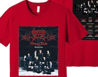Stray Kids World Tour 2025 Tshirt , Dominate SKZ Tshirt, Comfort