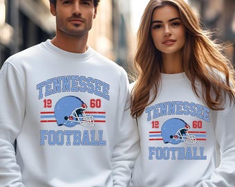 Tennessee Football Shirt, Tennessee Sweatshirt, Vintage Tennessee Shirt, Game Day Tennessee, Tennessee Graphic Tee, Retro Tennessee Helmet