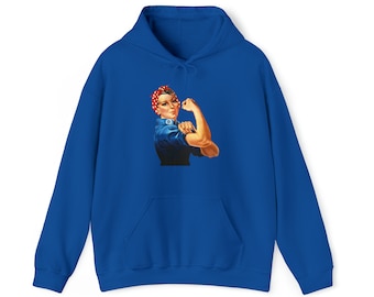 Rosie La rivettatrice Felpa con cappuccio unisex