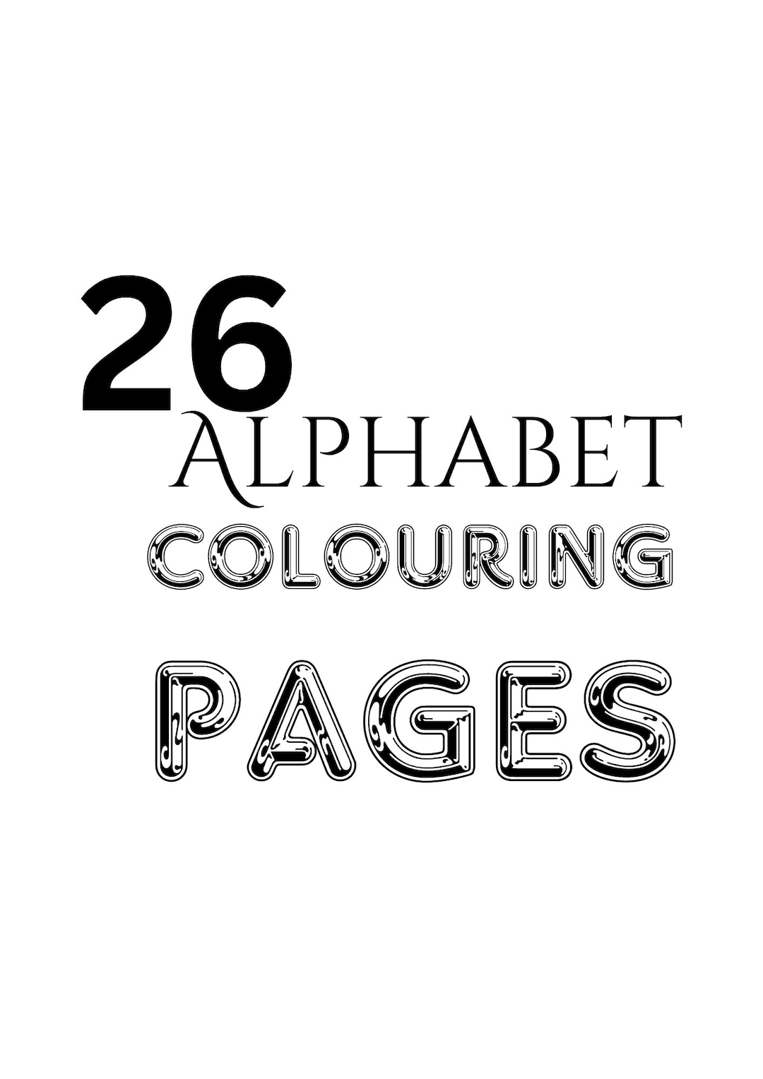 Printable ABC Handwriting Sheets Upper Case Letters Practice Guide