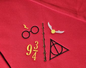 Sweat-shirt unisexe brodé Wizard | Cadeau pull Vif magique | Paris France Présentez le film Epcot disney disneyworld Château de princesse