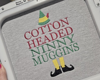 Sweat-shirt unisexe brodé elfe | Cadeau de Noël Père Noël en coton série télé rentré seul à la maison | Pull de Noël festif amusant