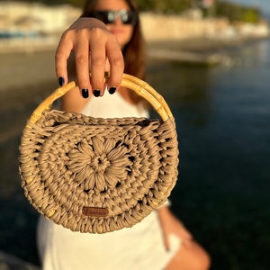 Handmade Bamboo Handbag image 2