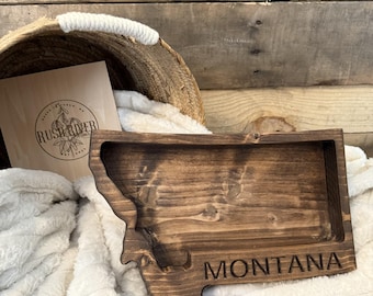 State of Montana Wood Bowl - Bowl ONLY