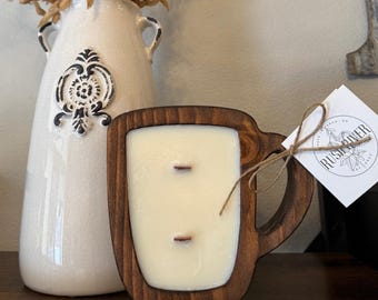 Coffee Mug Bowl Candle