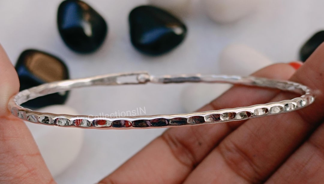 Retro Silver Bracelet Wedding Engagement Bracelet Man Women Boy Girl ...