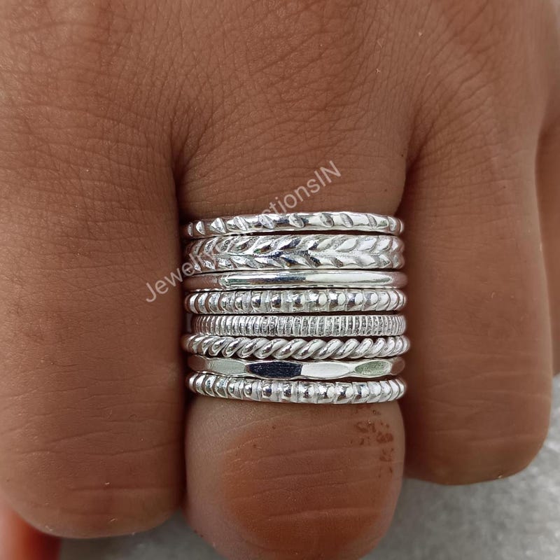 Stacking Ring Set - Etsy