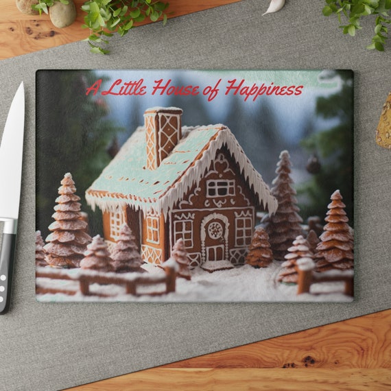 Gingerbread House Cutting Board Gingerbread House Cutting Board