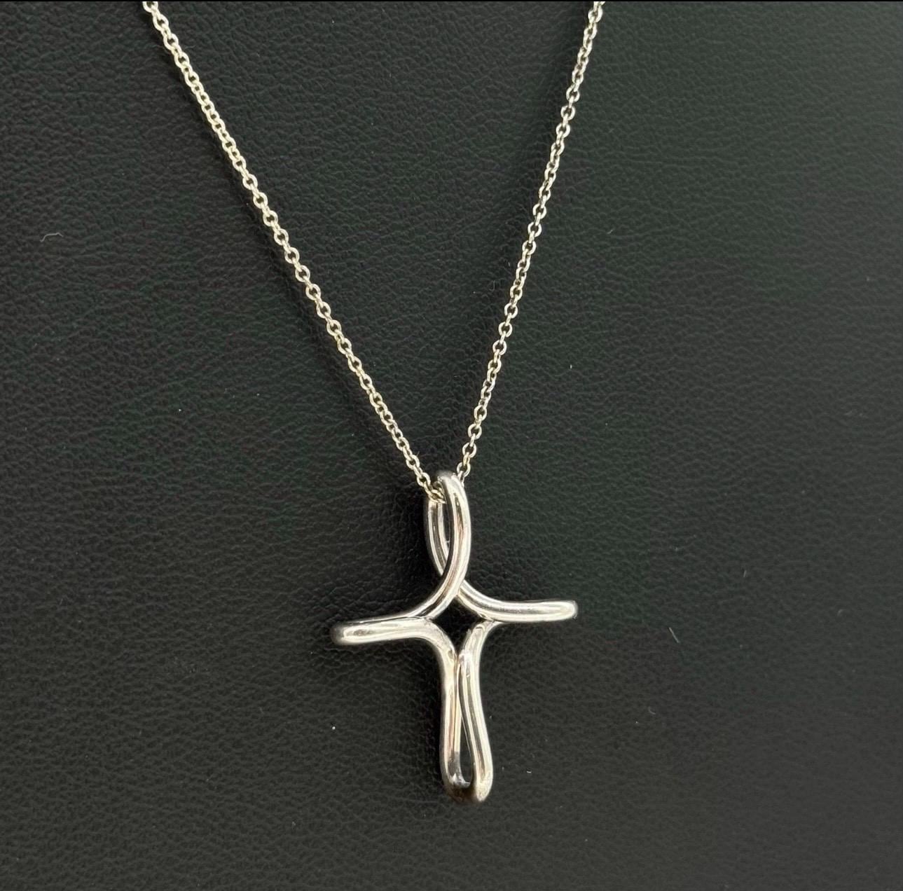 Tiffanys and co cross necklace - Etsy 日本