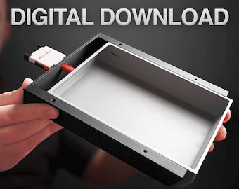 Push-Push Desk Drawer STL File: Minimalist Organizer (Digital Download)
