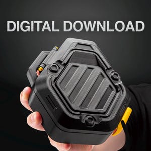 STL-Datei - 3D druckbare Aufbewahrungsbox, starkes und langlebiges Design, digitaler Download, hochwertiges 3D-Modell zum sofortigen Drucken