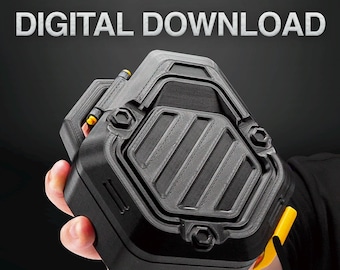 3D Printable Waterproof Storage Box STL File: Durable Design (Digital Download