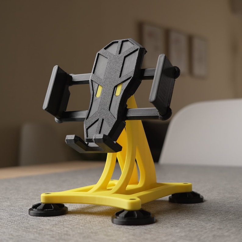 3D Printable Phone Stand STL File Phone Holder STL File Digital 3D Printable Phone Stand STL File Phone Holder STL File Digital