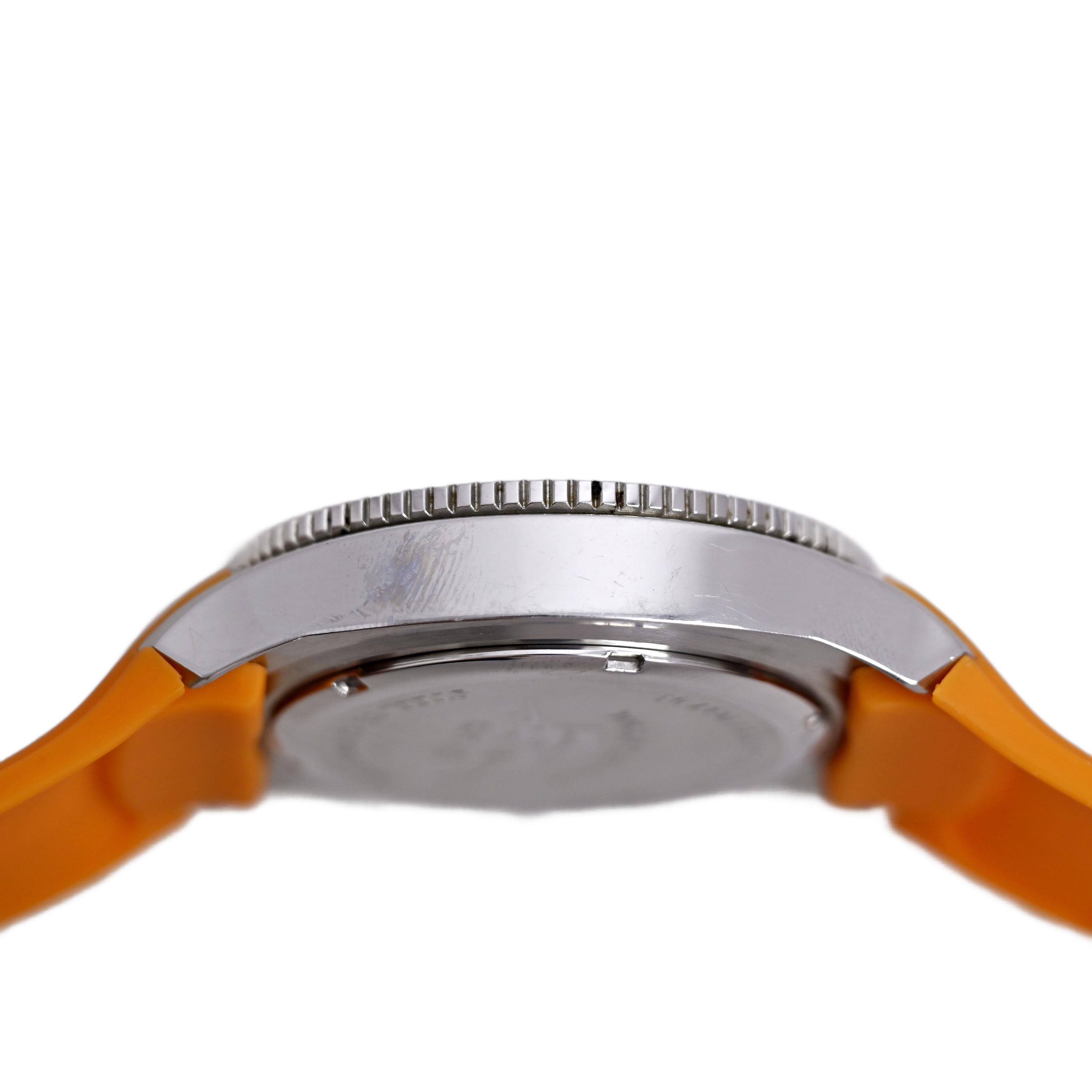 Tommy Bahama Relax Watch Women 36mm Date Silver Tone with Orange strap Tommy Bahama Relax Watch Orange Men main image 2
