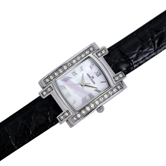 Anne Klein MOP Ladies Wrist Watch Crystal Bezel Genuine  display picture 1