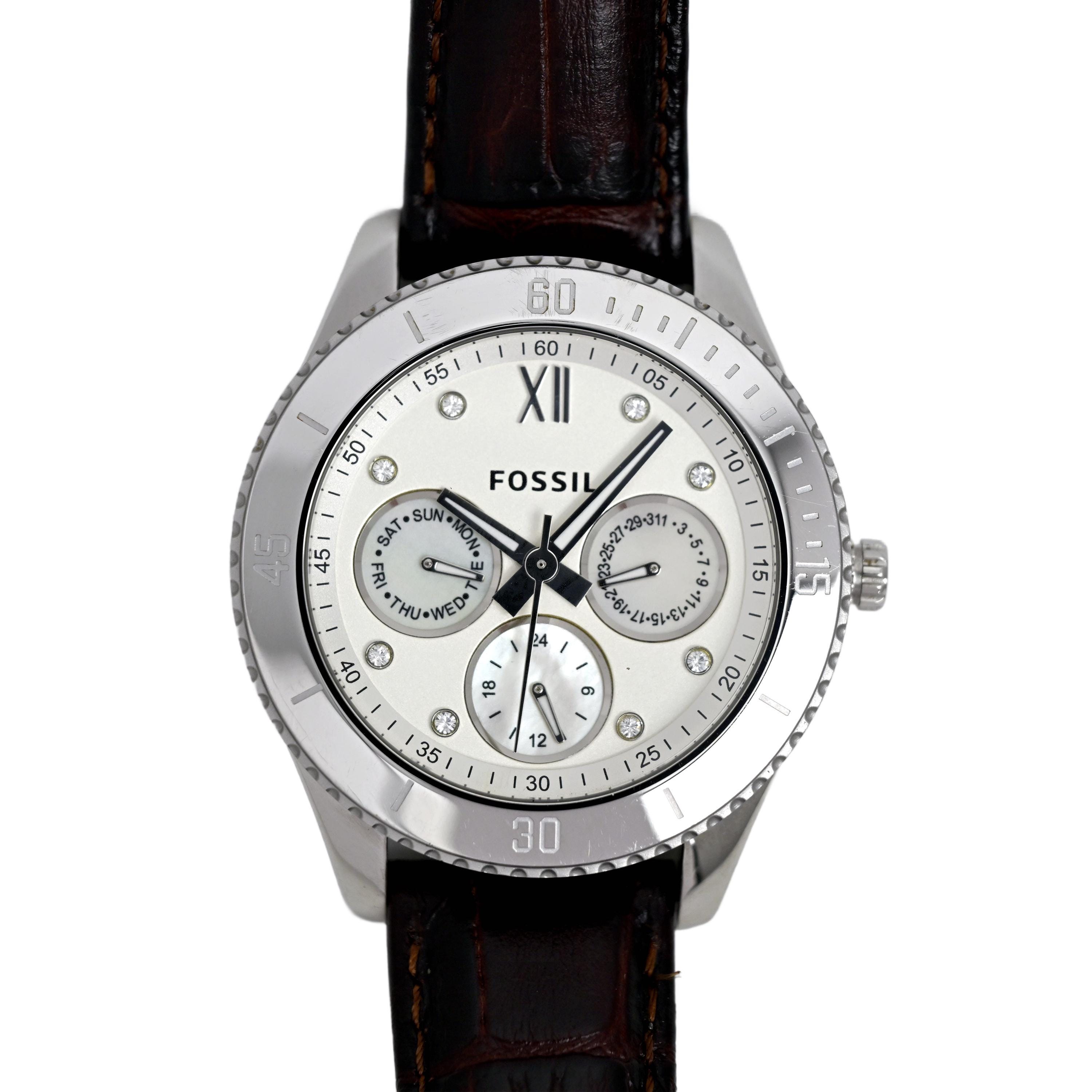 Mechanische Uhr Aufziehen Datum Fossil Uhr Einstellen Mechanische