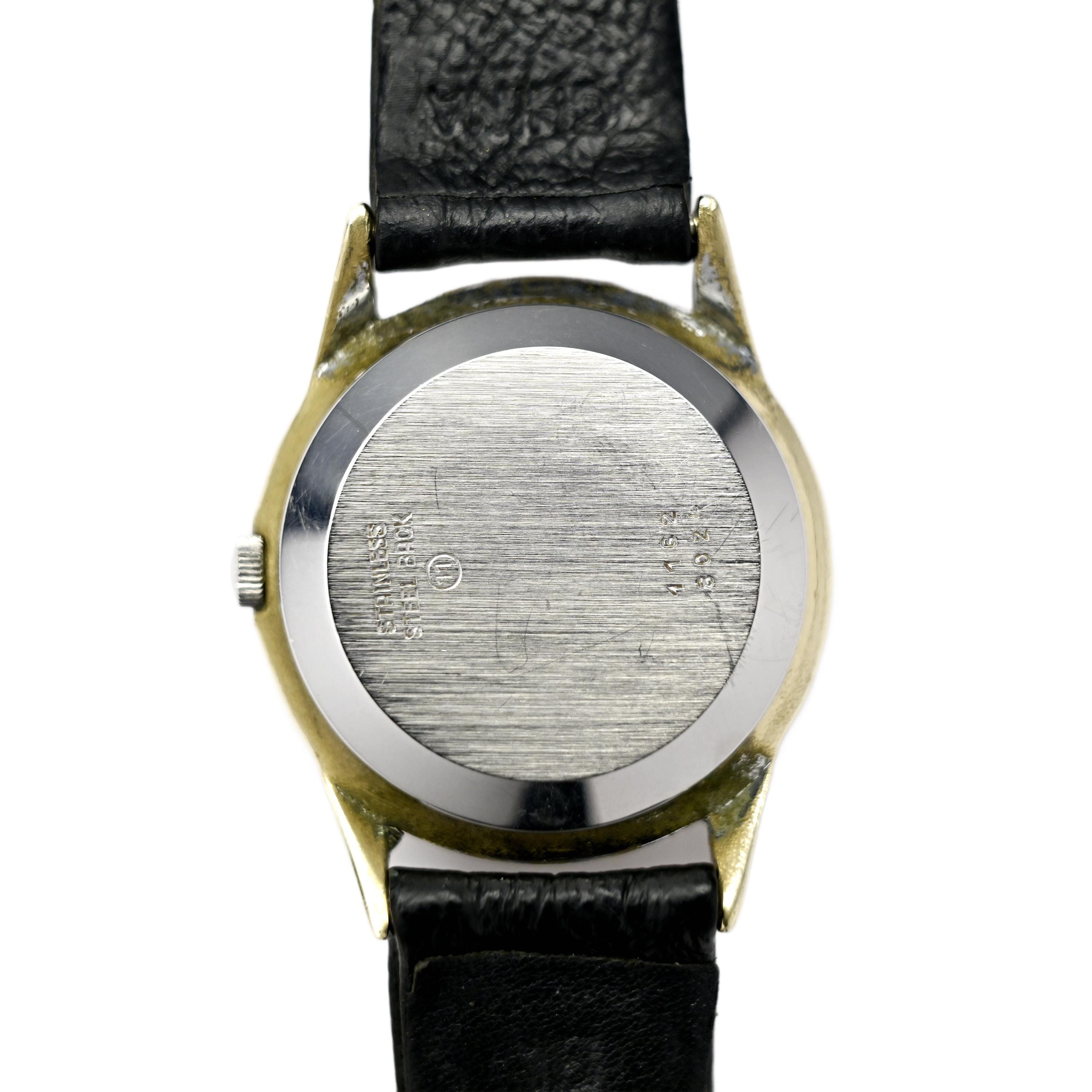 Vintage 33mm Wyler Incaflex Men\'s Mechanical Wristwatch Dynawind Steel Wyler Incaflex Dynawind Honeycomb Dial Vintage 1960 main image 4