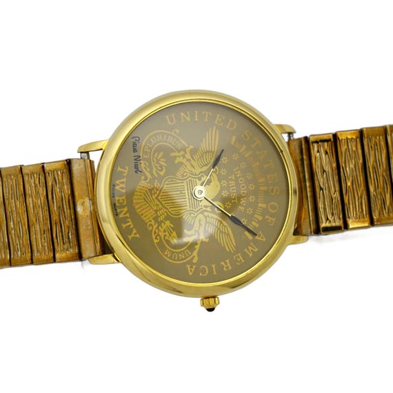 United States Of America Gold Tone Watch s-l400.jpg main image 2