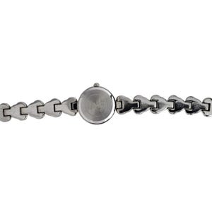 Disney Ladies Silver Watch White Dial Mickey Mouse Heart Link 5 5 inch Bracelet image 10