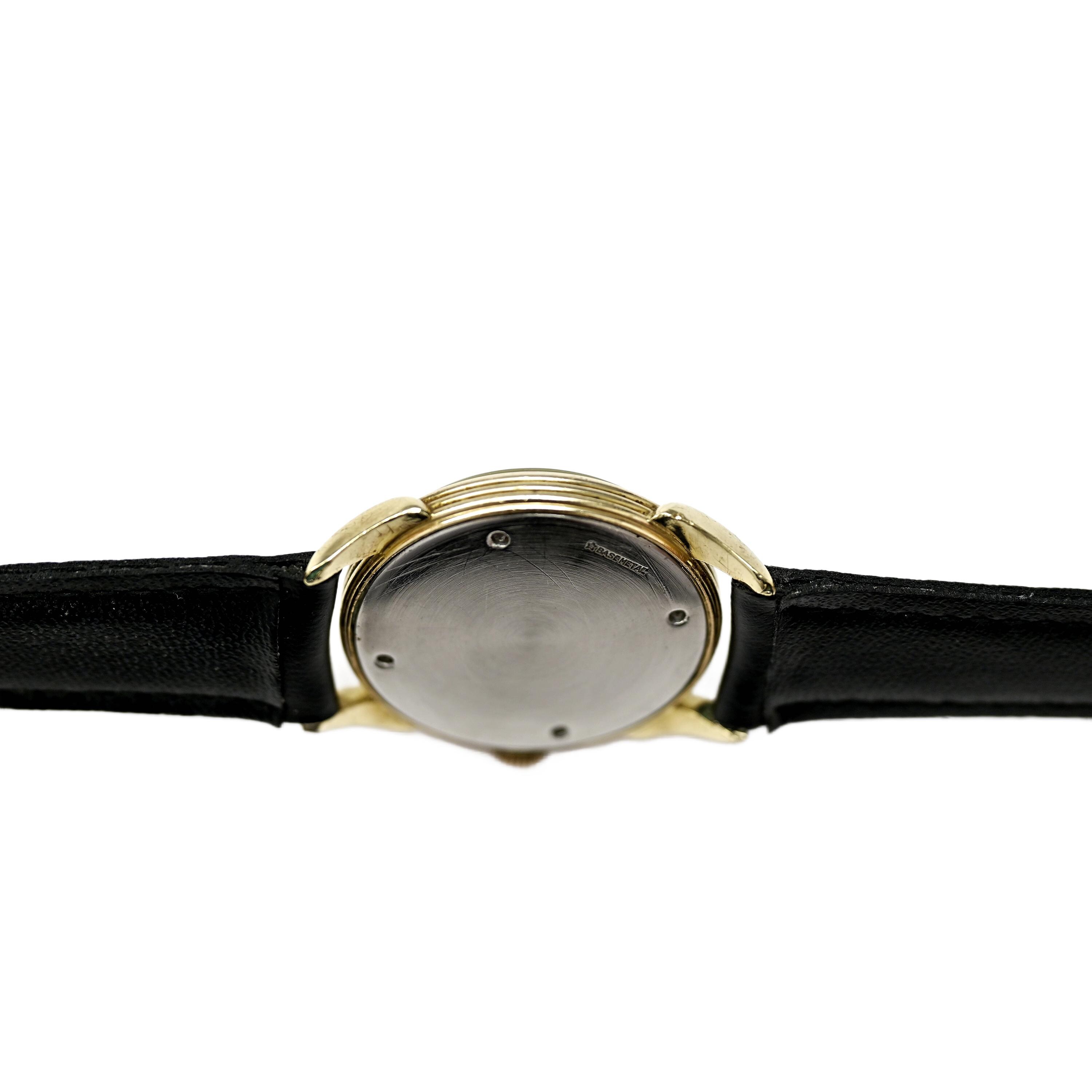 Wittnauer Vintage Mens 1950s Gold Filled 17 Jewels Swiss