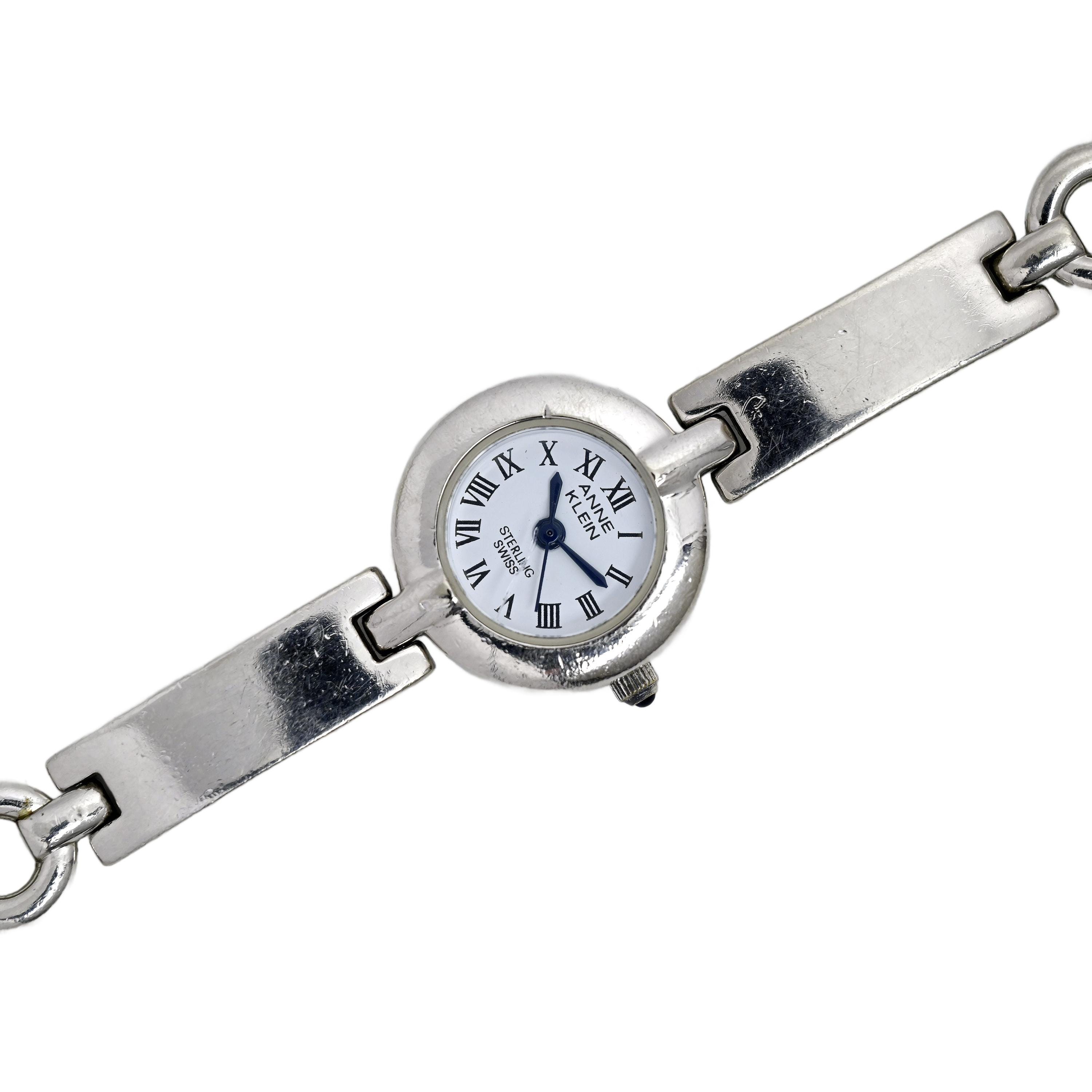 Anne Klein Rare 1990s 925 Sterling Silver Vintage Quartz  display picture 1