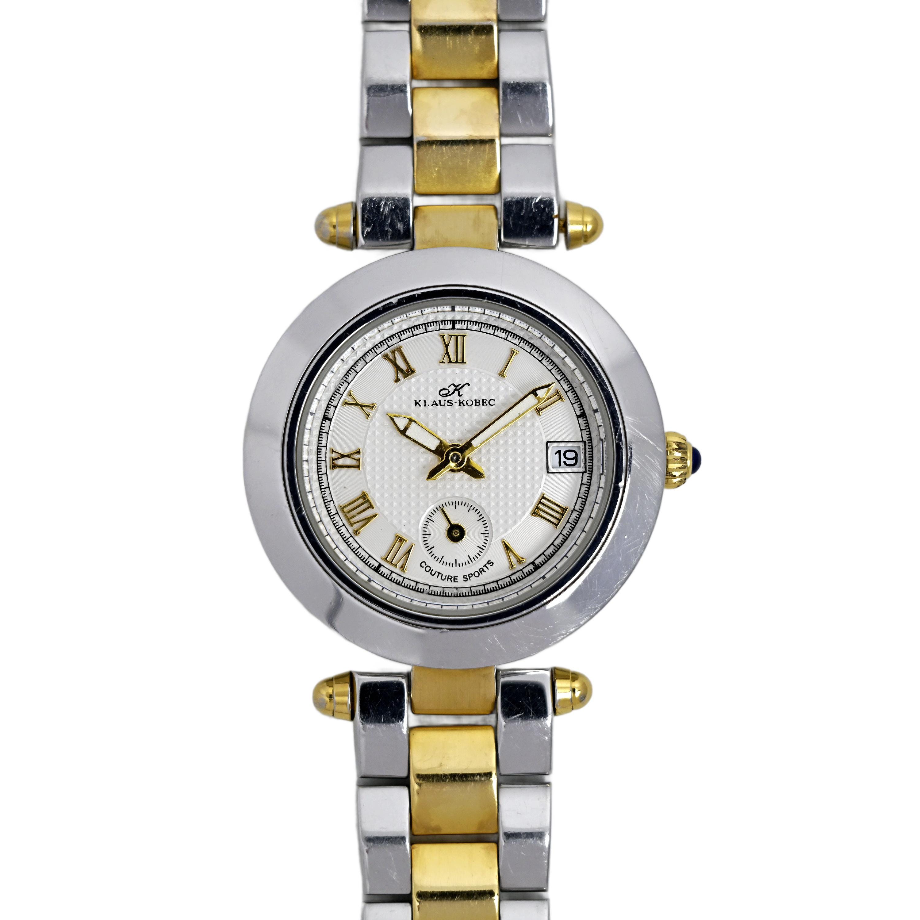 Klaus Kobec French Vintage 1990s Watch Dainty Ladies White  display picture 1