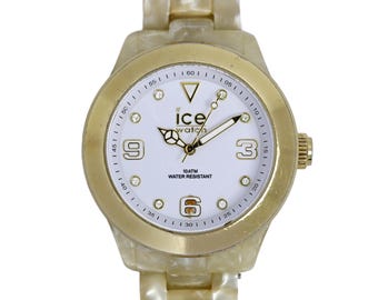 Ice Watch Unisex 41 mm Uhr Keramikgehäuse weißes Zifferblatt Quartz