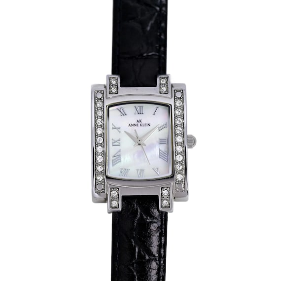 Ann Klein Black White Crystal Watch Anne Klein Women main image 3