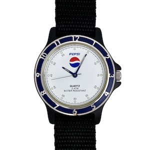 Pepsi Vintage Unisex Collectible Wrist Watch White Dial Quartz 37mm