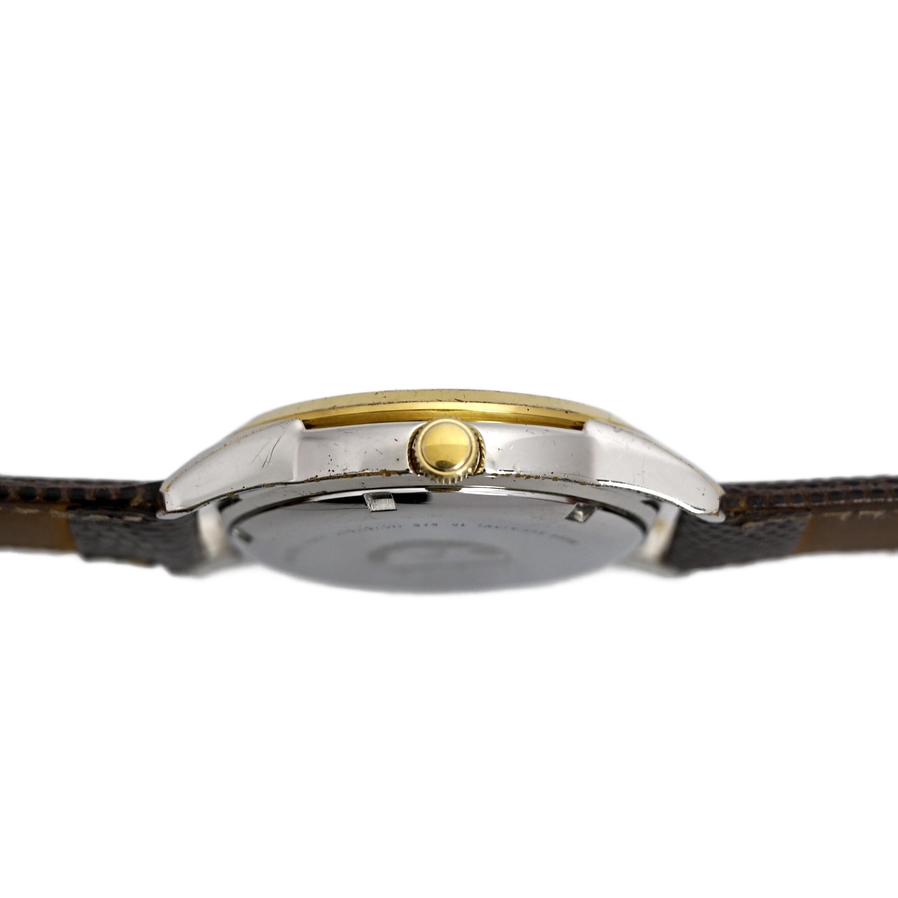 セイコー パルサー ヴィンテージ メンズ ゴールド ツートンゴールド