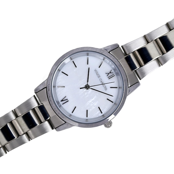 Vince Camuto Ladies White MOP Dial Watch Quartz Stainless  display picture 1