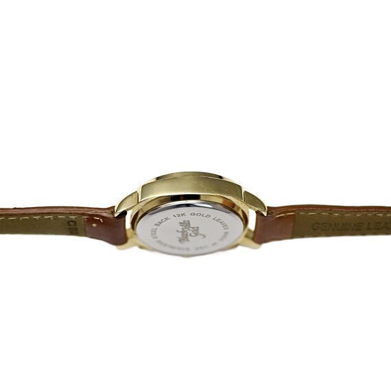 激安大特価！ 12k Vintage Hills Black Gold Wrist Bezel Diamond Dial Leaf サーフィン・ボディボード