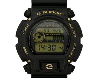 Casio G-Shock DW-9052GBX-1A9 Black and Yellow Men's 43mm Wrist Watch