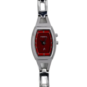 Orologio analogico LCD Kaleido ES-9566 con quadrante a cuore rosso Fossil Ladies F1
