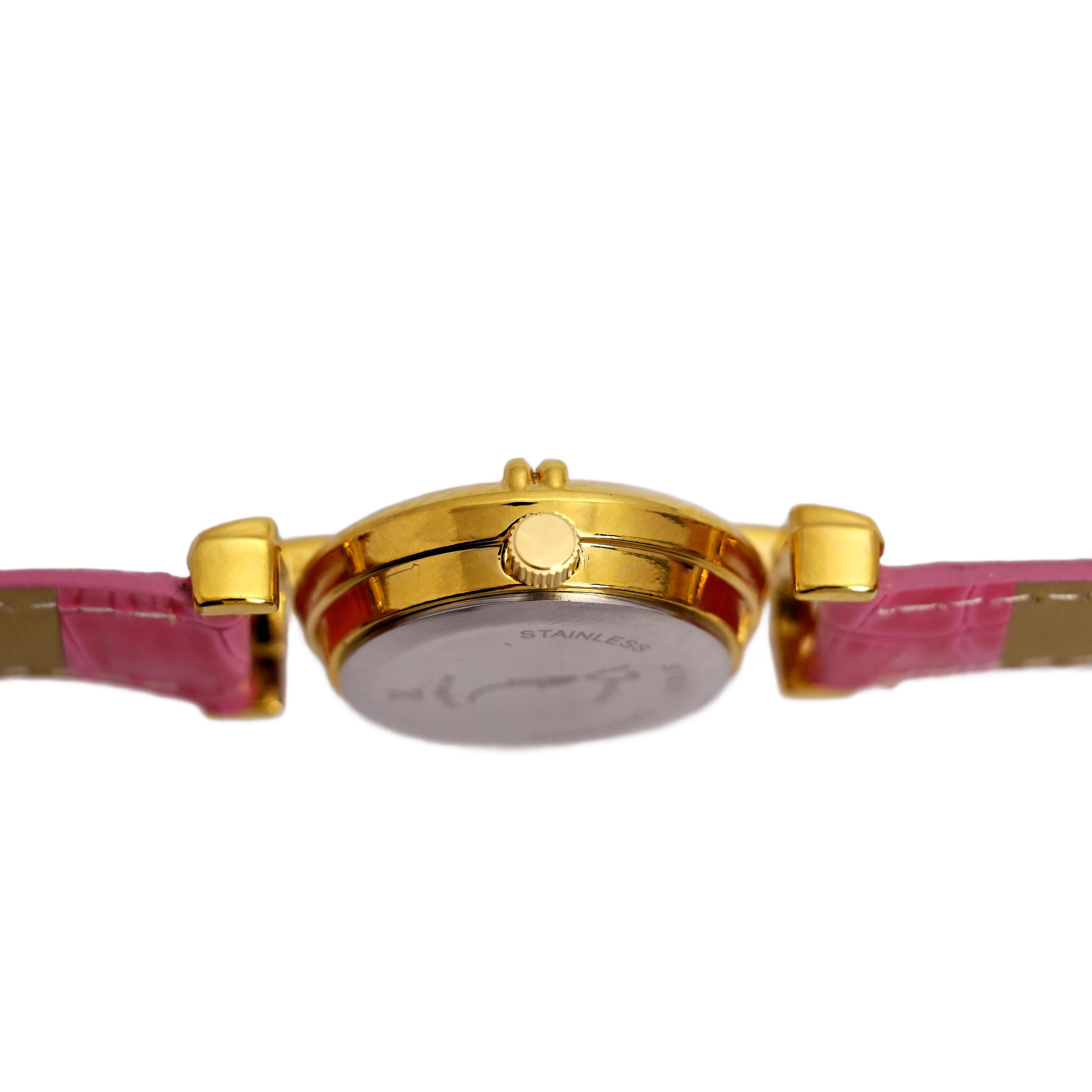 18kt Gold Plated Original Murano Glass Women’s Watch Murano Glass Murano Millefiori Watch with Leather Band  main image 2
