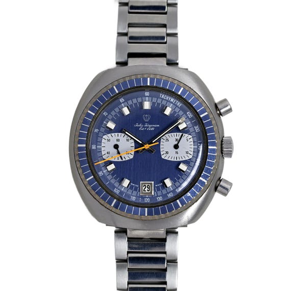 Jules Jurgensen Swiss Chronograph Men's Vintage 1970's Watch