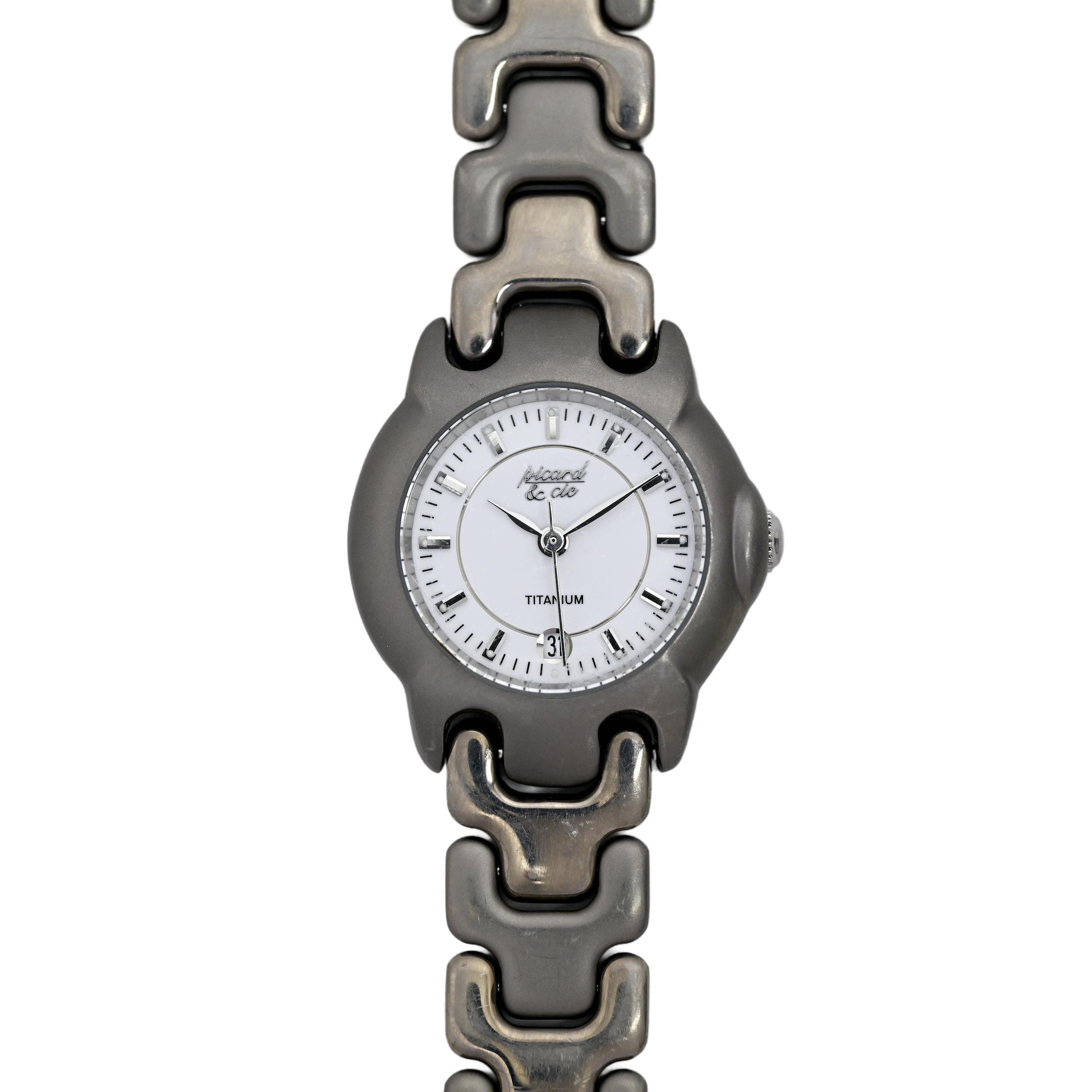 Picard & Cie PKK Ladies Watch Buy PICARD & CIE Japanese Movement White Crystal Embedded  main image 3