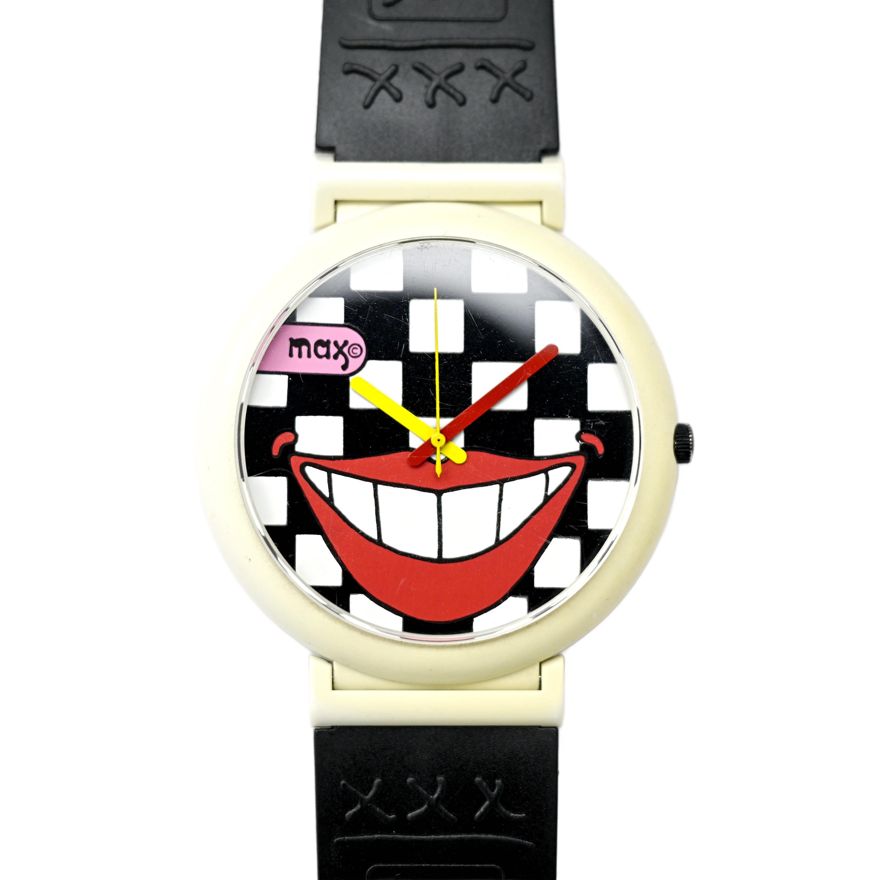 Peter Max Smile Vintage 1988 Ref 900 30 39 Collectible Wrist Watch 