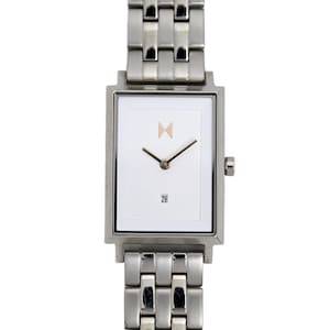 MVMT Signature Square Dakota Silver Ladies Tank Watch