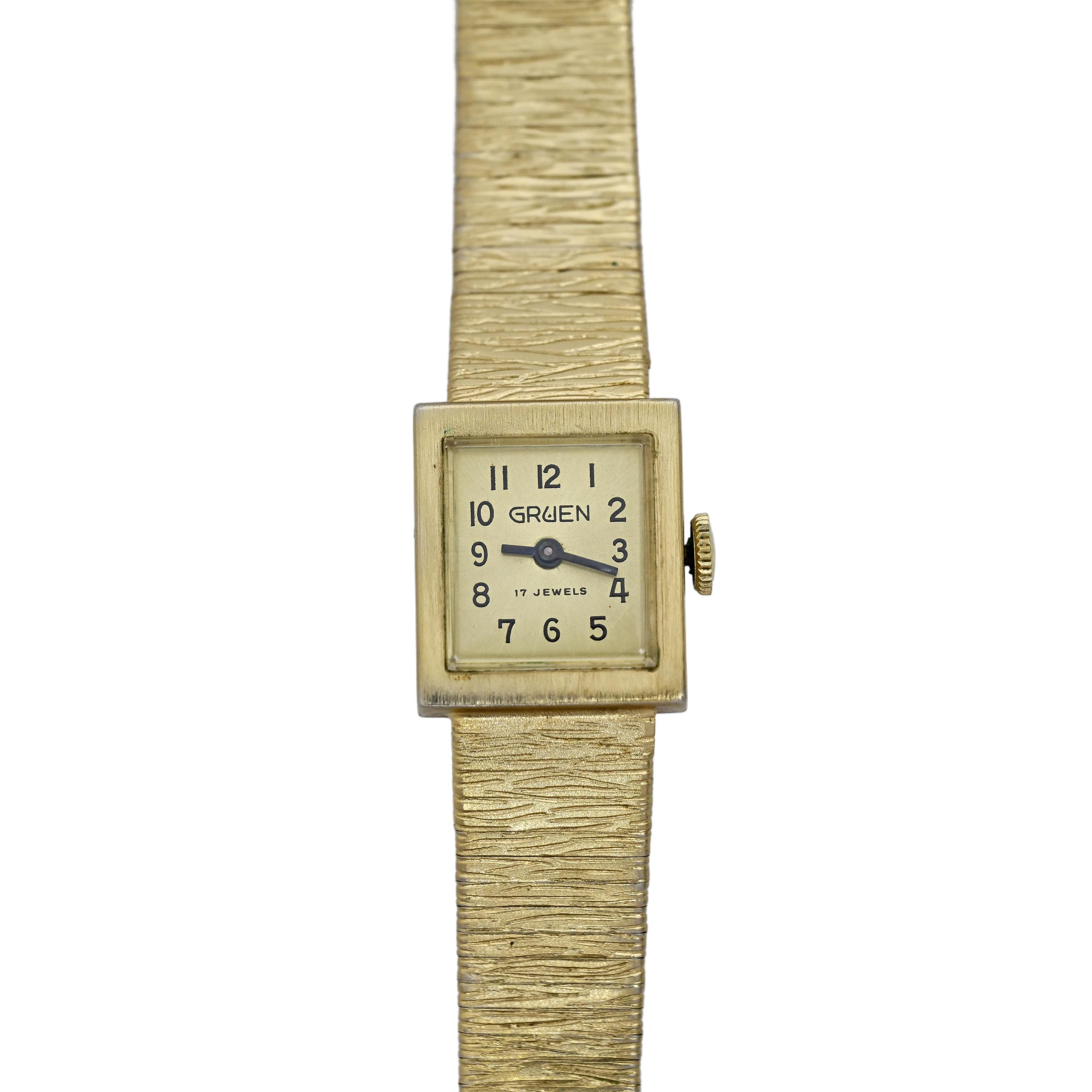 Vintage Gruen Ladies Precision Mechanical Watch Vintage GRUEN Precision 14k Gold 17 Jewels | Mercari main image 2