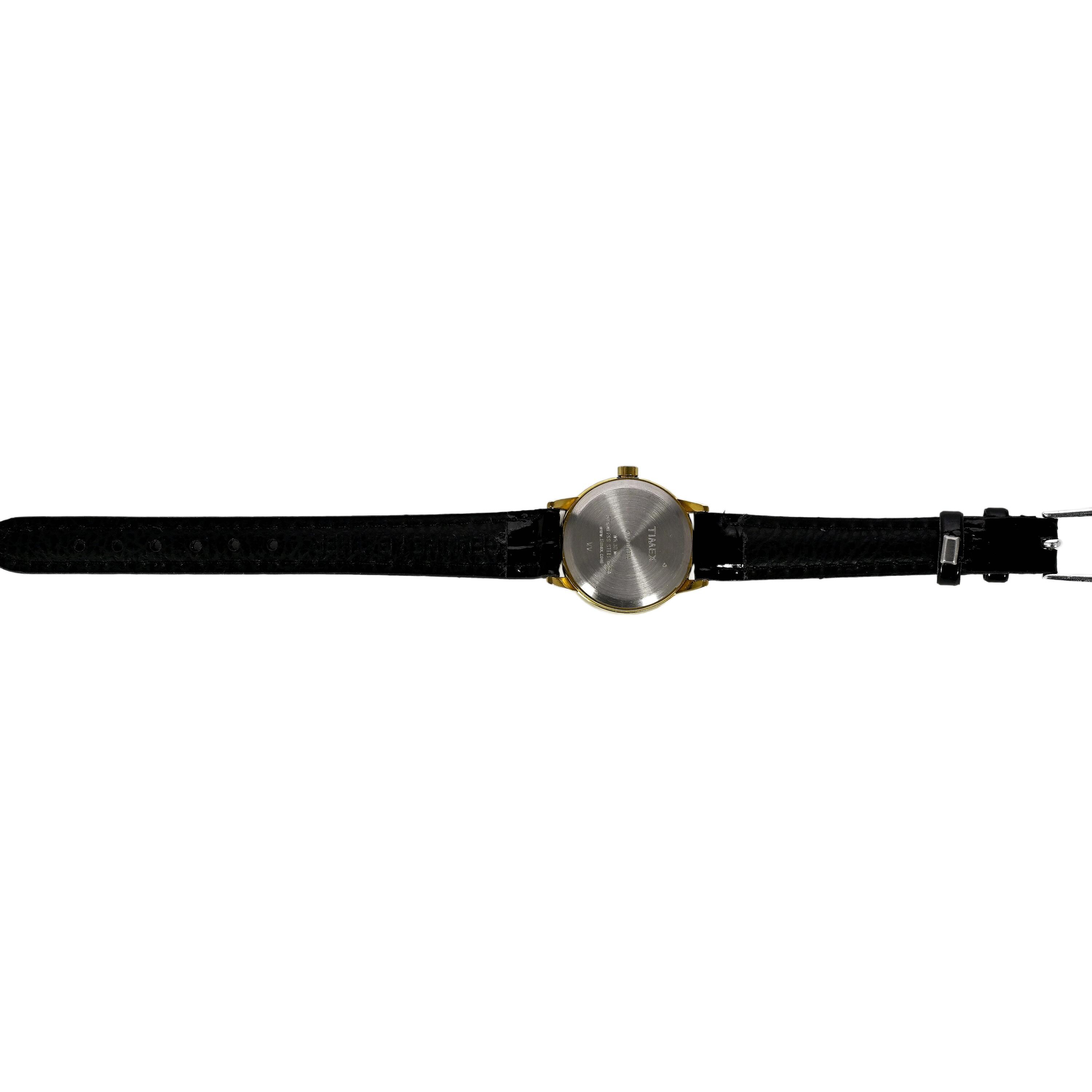 Women\'s Black Gold Easy Reader Watch Amazon.com: Timex Women main image 2