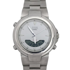 Guess Waterpro Steel Men&#39;s Analog Digital Watch