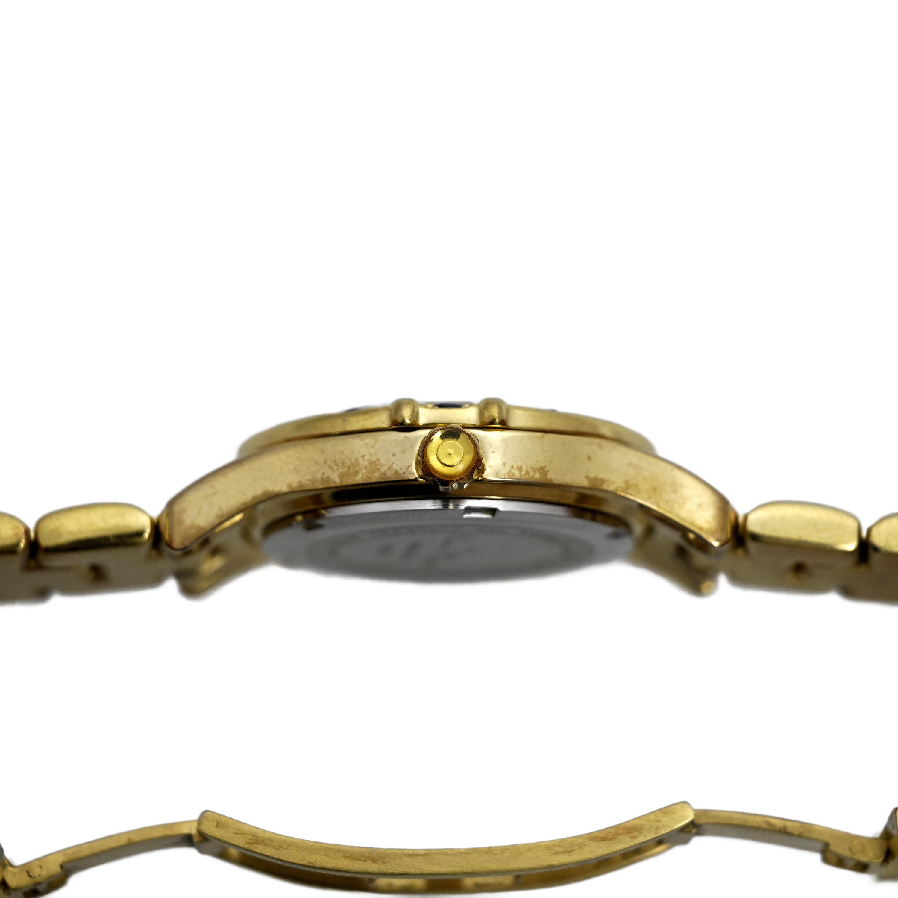 Lucien Piccard Stainless Steel Gold Tone Sapphire Bezel Ladies Swiss Watch 31mm Lucien Piccard Stainless Steel Gold Tone Sapphire Bezel  main image 2