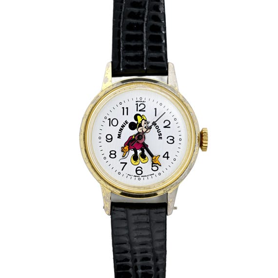 ブラッドレイ/BRADLEY【ミニーマウス】/クォーツ 1970年代/ 不動 ブラッドレイ⁄BRADLEYミニーマウス⁄手巻き 1970年代⁄訳あり