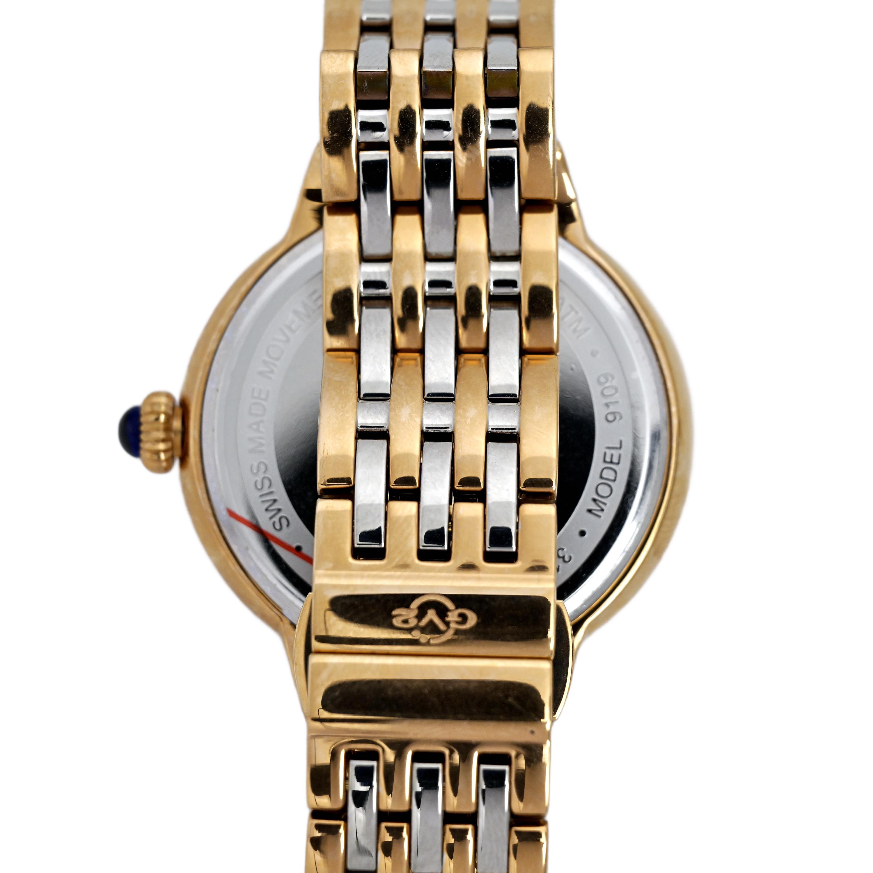 Gv2 by Gevril Astor Ladies Diamond Rose Gold Swiss Quartz  display picture 1