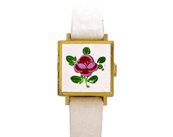 Festina Tank Swiss White Dial 25mm Ladies Watch Red Genuine  display picture 2
