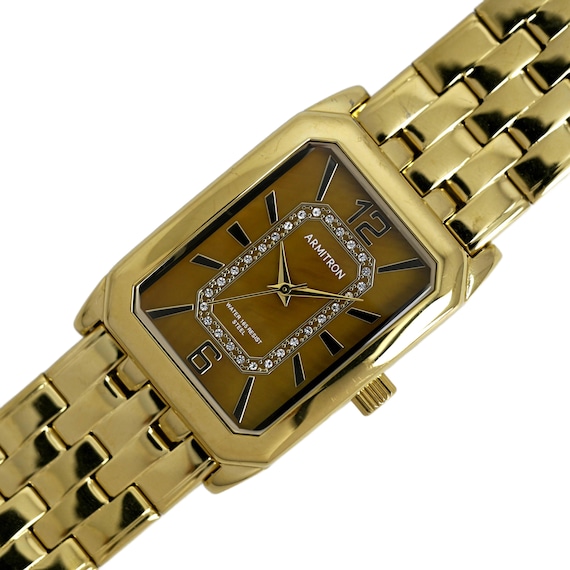 armitron gold dress watch Pre-owned Gold-tone Armitron Women's Watch main image 0