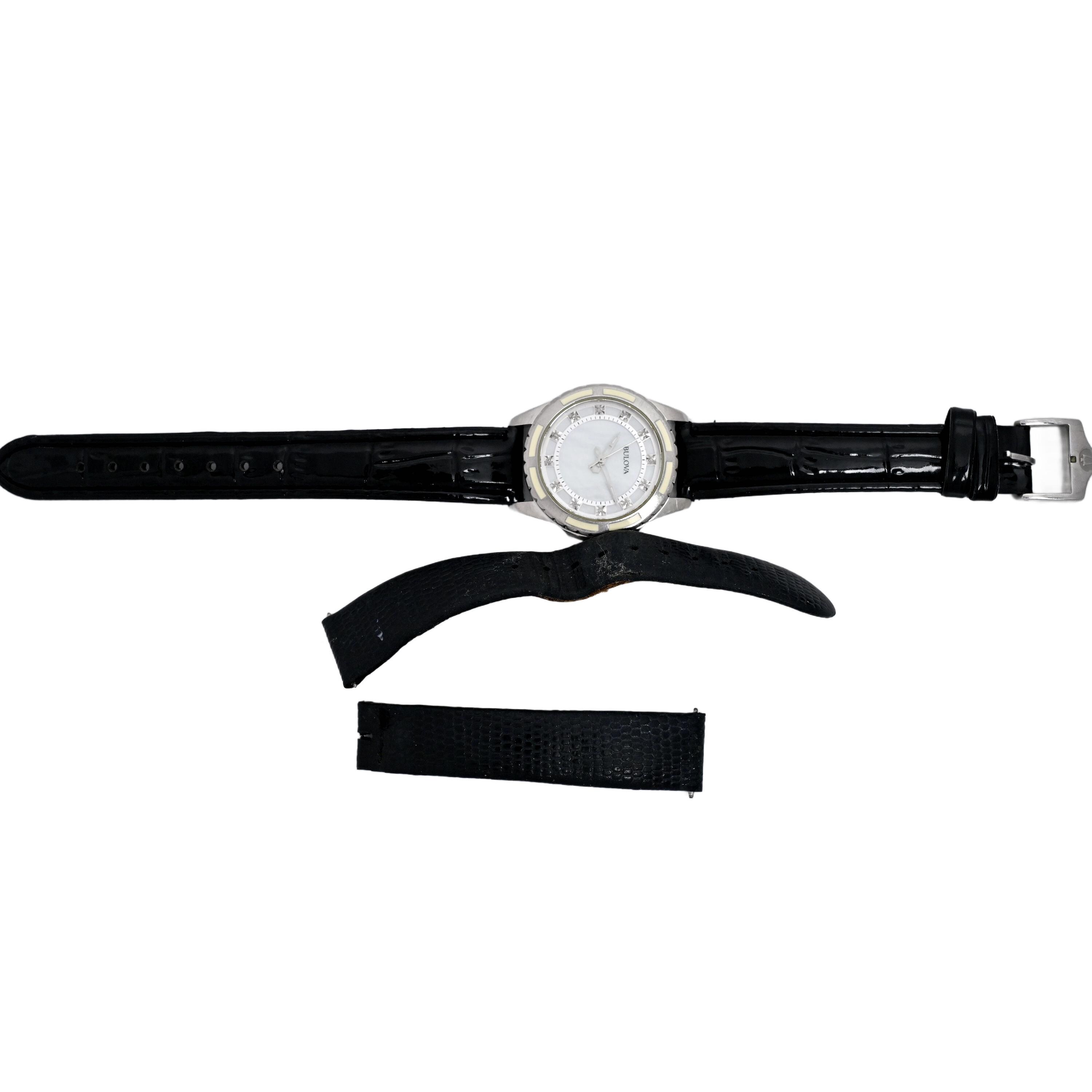 Bulova Designer 98P139 Sapphire Crystal Ladies Wristwatch  display picture 2